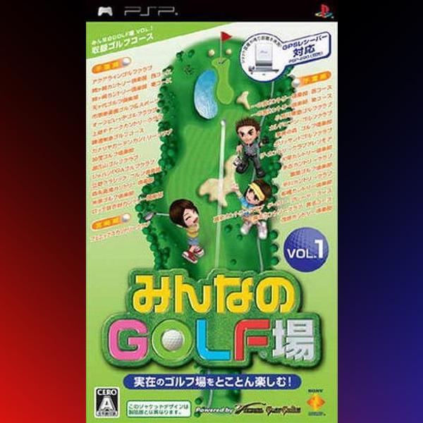 دانلود بازی Minna no Golf Ba Vol. 1 برای PSP