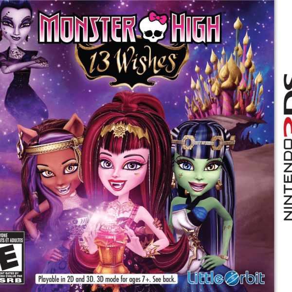 دانلود بازی Monster High: 13 Wishes برای نینتندو 3DS