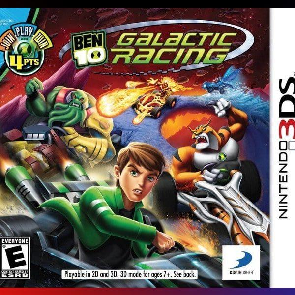 دانلود بازی Ben 10: Galactic Racing برای نینتندو 3DS