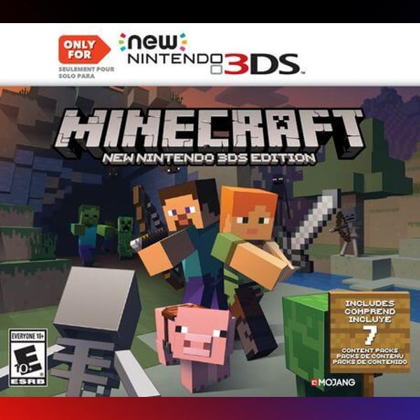 دانلود بازی Minecraft: New Nintendo 3DS Edition برای نینتندو 3DS