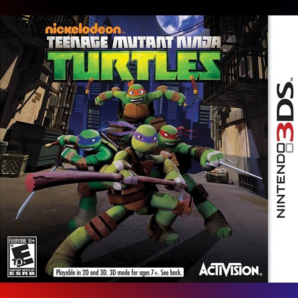 دانلود بازی Nickelodeon Teenage Mutant Ninja Turtles برای نینتندو 3DS