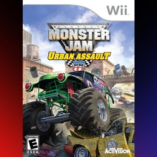 دانلود بازی Monster Jam: Urban Assault برای نینتندو WII