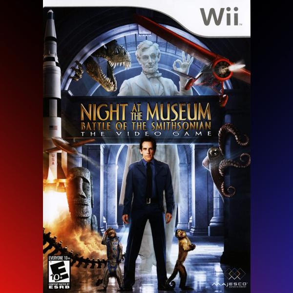 دانلود بازی Night at the Museum: Battle of the Smithsonian: The Video Game برای نینتندو WII