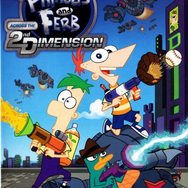 دانلود بازی Phineas and Ferb: Across the 2nd Dimension برای نینتندو WII