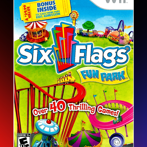 دانلود بازی Six Flags Fun Park برای نینتندو WII