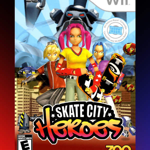 دانلود بازی Skate City Heroes برای نینتندو WII