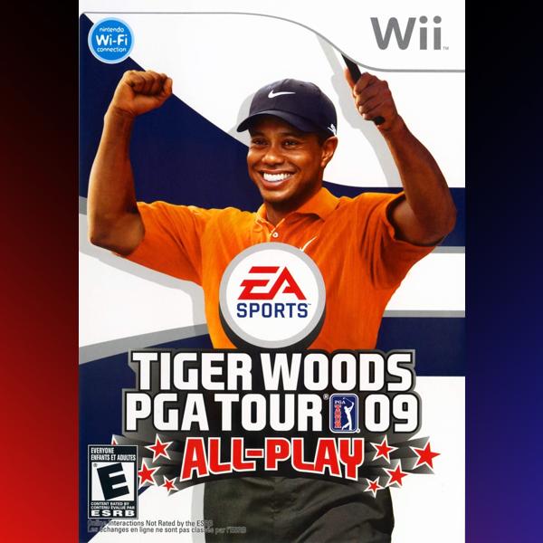 دانلود بازی Tiger Woods PGA Tour 09 All Play برای نینتندو WII