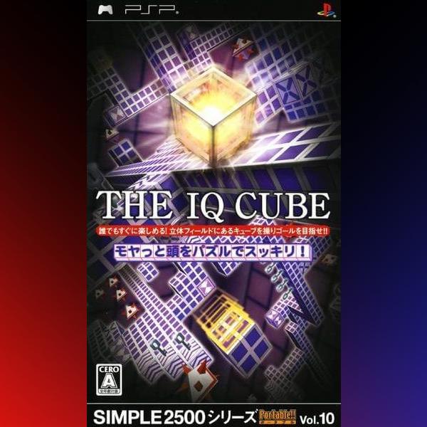 دانلود بازی Simple 2500 Series Portable Vol. 10 – The IQ Cube – Moyatte Atama o Puzzle de Sukkiri! برای PSP