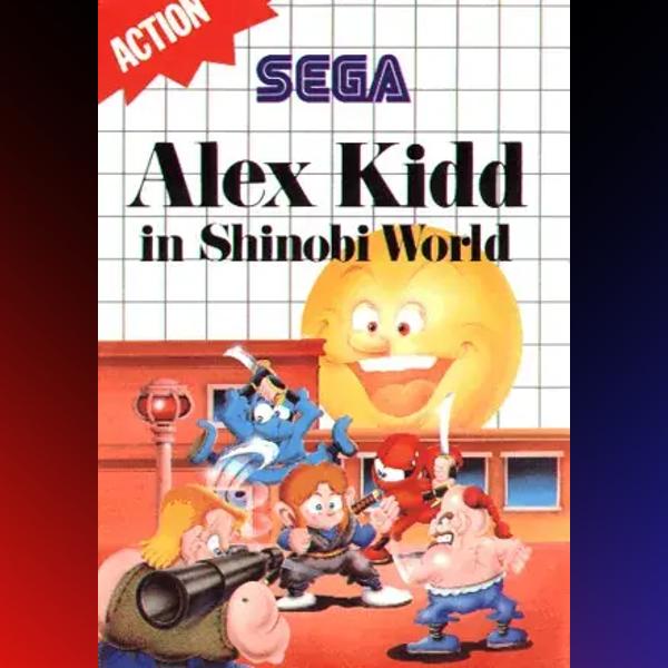 دانلود بازی Alex Kidd in Shinobi World برای نینتندو WII