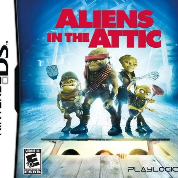 دانلود بازی Aliens in the Attic برای نینتندو ds