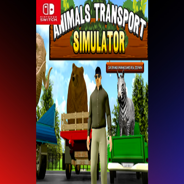 دانلود بازی Animals Transport Simulator – Car Driving & Parking Games Real Zoo Park برای نینتندو سوییچ