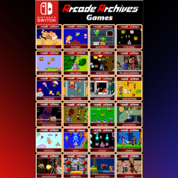 دانلود بازی Arcade Archives Games Collection [342 Games برای نینتندو سوییچ