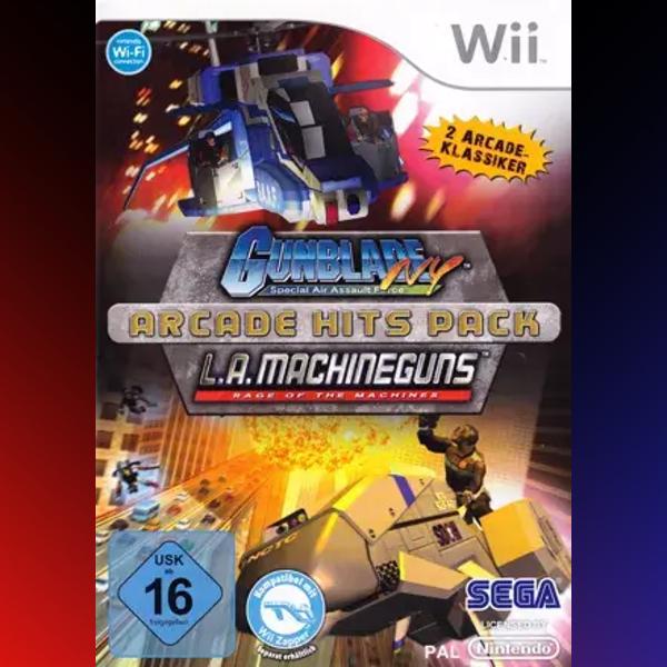 دانلود بازی Arcade Hits Pack: Gunblade NY & L.A. Machineguns: Rage of the Machines برای نینتندو WII