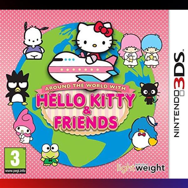 دانلود بازی Around the World with Hello Kitty & Friends برای نینتندو 3DS