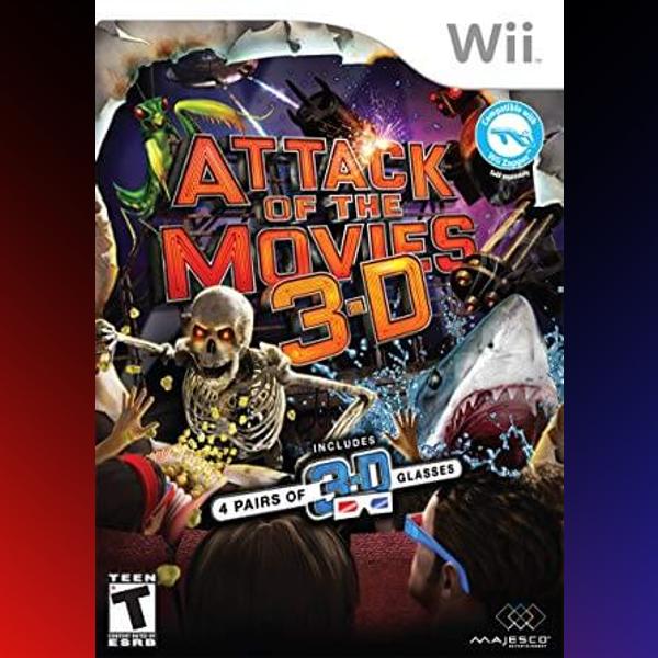 دانلود بازی Attack of the Movies 3-D برای نینتندو WII