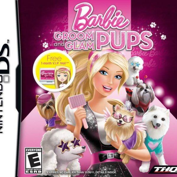 دانلود بازی Barbie: Groom and Glam Pups برای نینتندو ds