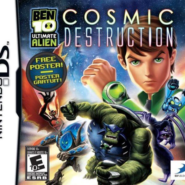 دانلود بازی Ben 10: Ultimate Alien: Cosmic Destruction برای نینتندو DS