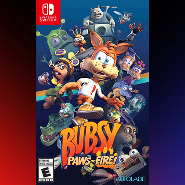 دانلود بازی Bubsy: Paws on Fire برای نینتندو سوییچ