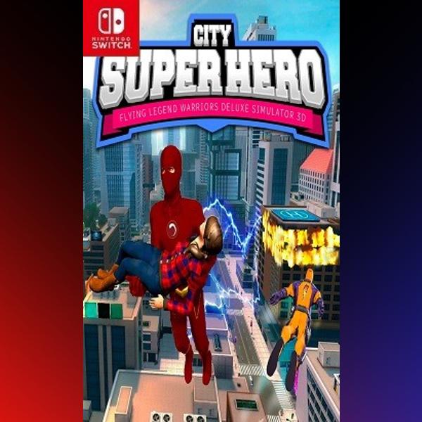 دانلود بازی City Super Hero 3D – Flying Legend Warriors Deluxe Simulator برای نینتندو سوییچ