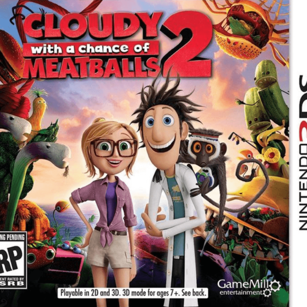 دانلود بازی Cloudy with a Chance of Meatballs 2 برای نینتندو 3DS