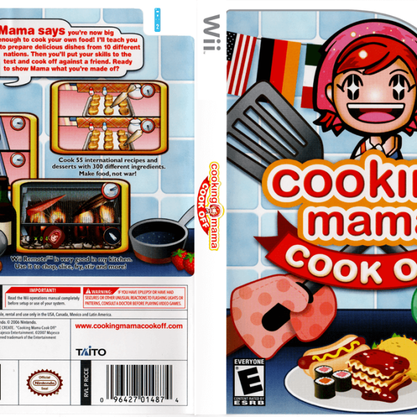 دانلود بازی Cooking Mama: Cook Off برای نینتندو WII