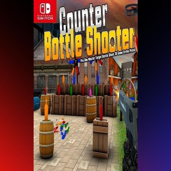 دانلود بازی Counter Bottle Shooter-Pro Aim Master Target Bottle Shoot 3D Game Strike Pistol برای نینتندو سوییچ