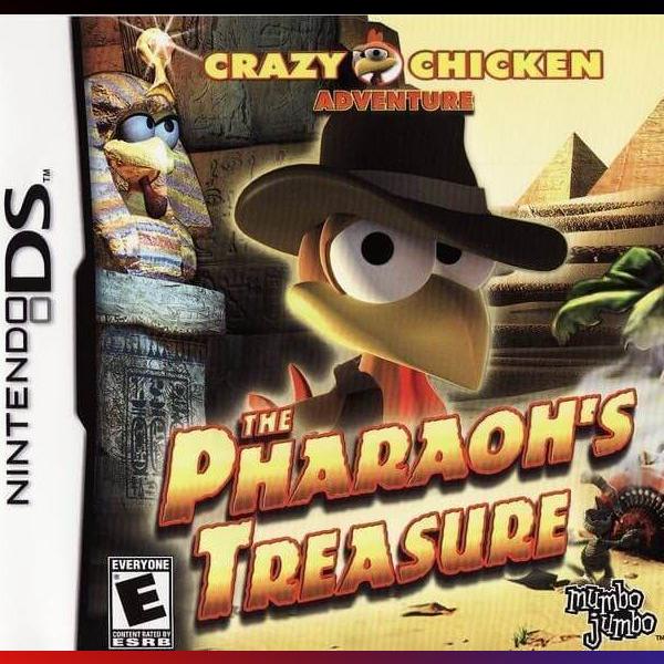 دانلود بازی Crazy Chicken Adventure: The Pharaoh's Treasure برای نینتندو DS