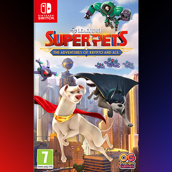 دانلود بازی DC League of Super-Pets: The Adventures of Krypto and Ace برای نینتندو سوییچ