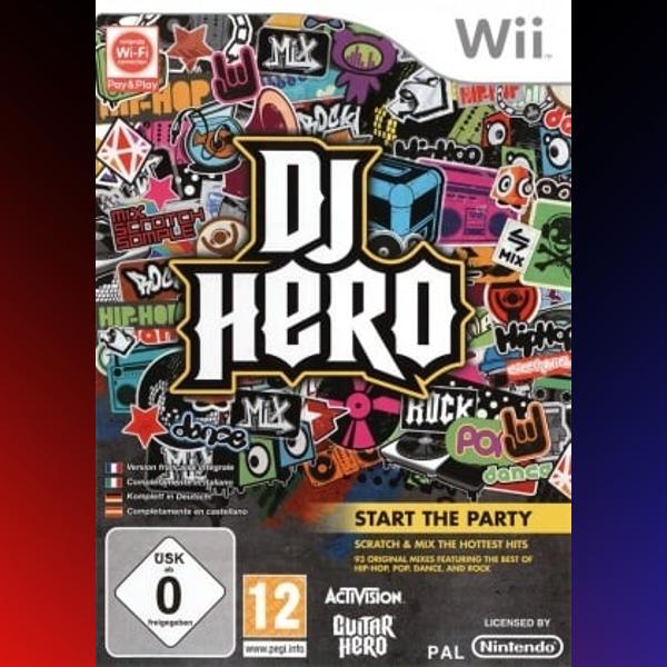 دانلود بازی DJ Hero برای نینتندو WII