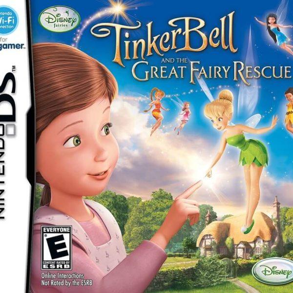 دانلود بازی Disney Fairies: Tinker Bell and the Great Fairy Rescue برای نینتندو ds