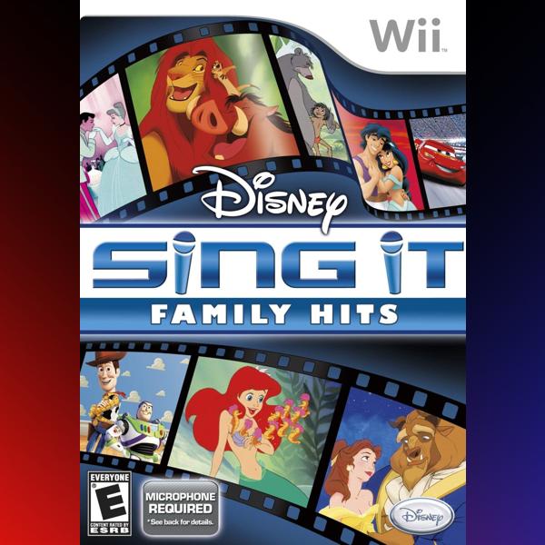 دانلود بازی Disney Sing It: Family Hits برای نینتندو WII