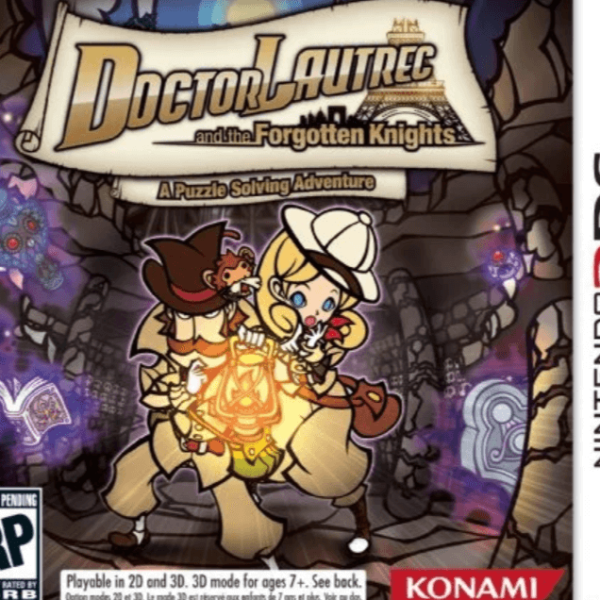 دانلود بازی Doctor Lautrec and the Forgotten Knights برای نینتندو 3DS