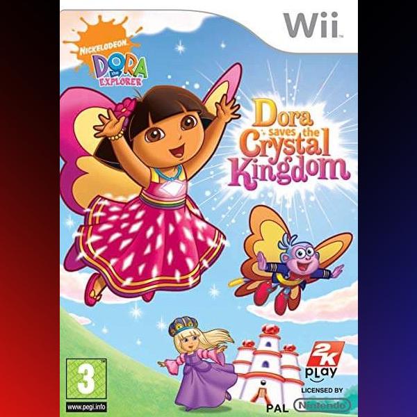 دانلود بازی Dora the Explorer: Dora Saves the Crystal Kingdom برای نینتندو WII