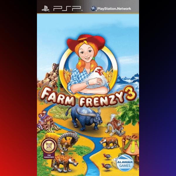 دانلود بازی Farm Frenzy 3 برای PSP