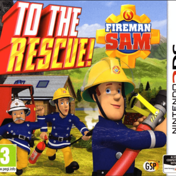 دانلود بازی Fireman Sam To The Rescue برای نینتندو 3DS