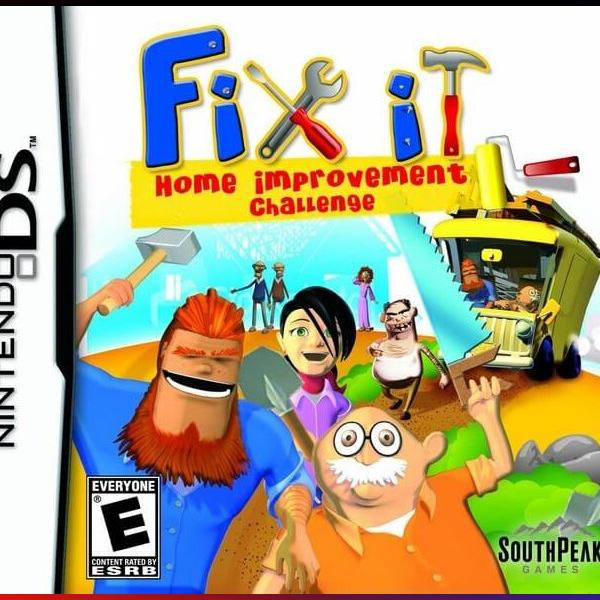 دانلود بازی Fix It: Home Improvement Challenge برای نینتندو DS