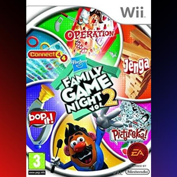 دانلود بازی Hasbro Family Game Night 2 برای نینتندو WII