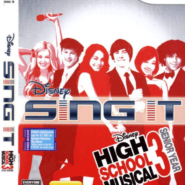 دانلود بازی Disney Sing It! High School Musical 3: Senior Year برای نینتندو WII