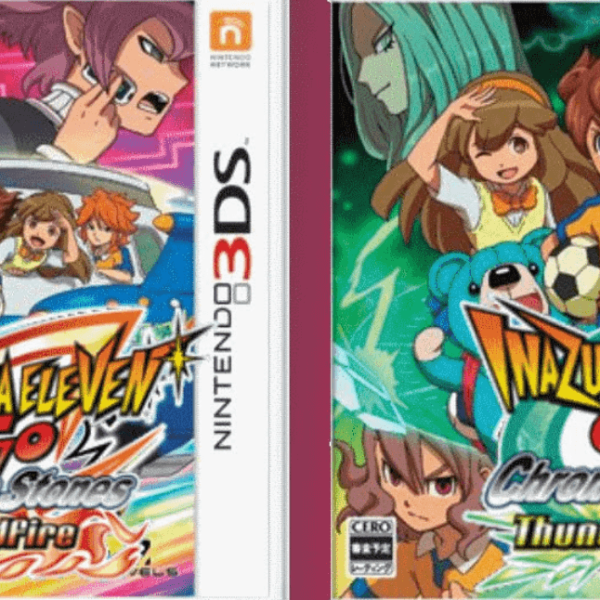 دانلود بازی Inazuma Eleven GO Chrono Stones: Wildfire & Thunderflash برای نینتندو 3DS