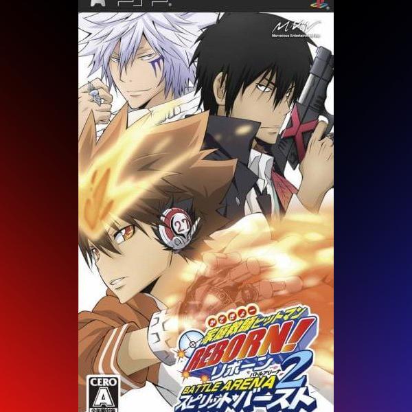 دانلود بازی Katekyoo Hitman Reborn! Battle Arena 2 – Spirits Burst برای PSP