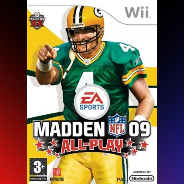 دانلود بازی Madden NFL 09 All Play برای نینتندو WII