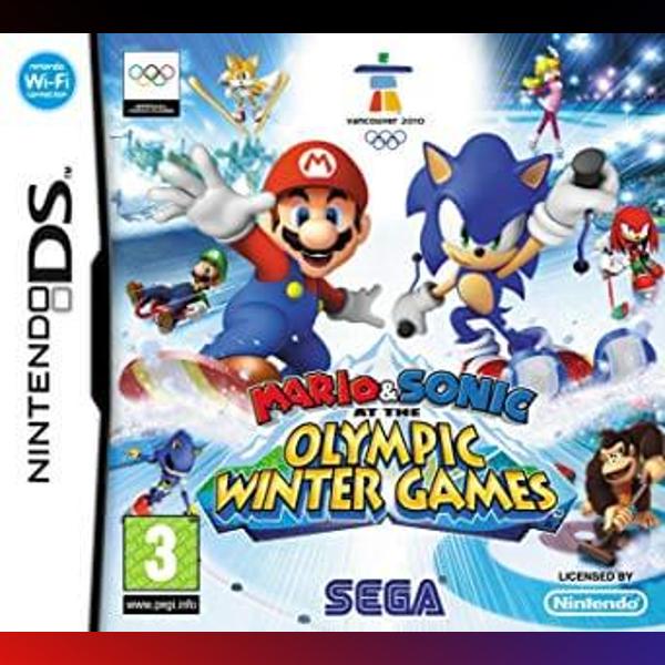 دانلود بازی Mario & Sonic at the Olympic Winter Games برای نینتندو ds