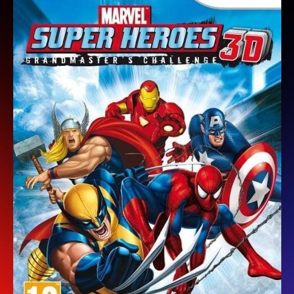 دانلود بازی Marvel Super Heroes 3D: Grandmaster's Challenge برای نینتندو WII