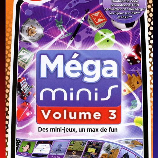 دانلود بازی Mega Minis Volume 3 برای PSP