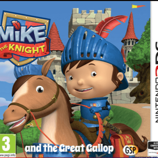 دانلود بازی Mike the Knight and The Great Gallop برای نینتندو 3DS