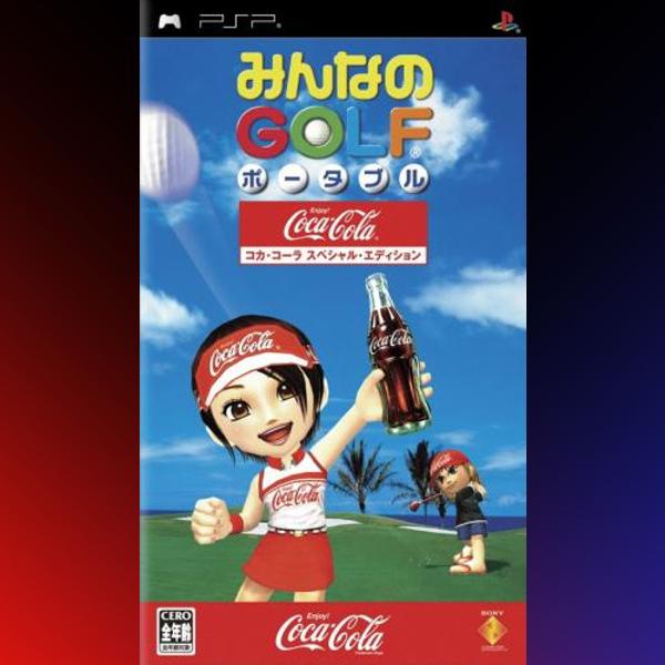 دانلود بازی Minna no Golf: Portable: Coca Cola Special Edition برای PSP