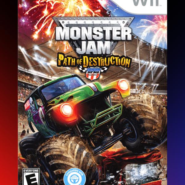 دانلود بازی Monster Jam: Path of Destruction برای نینتندو WII