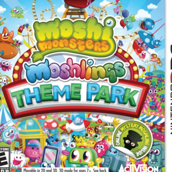 دانلود بازی Moshi Monsters Moshlings Theme Park برای نینتندو 3DS