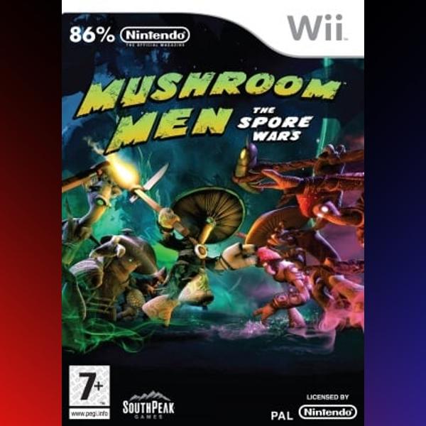 دانلود بازی Mushroom Men: The Spore Wars برای نینتندو WII