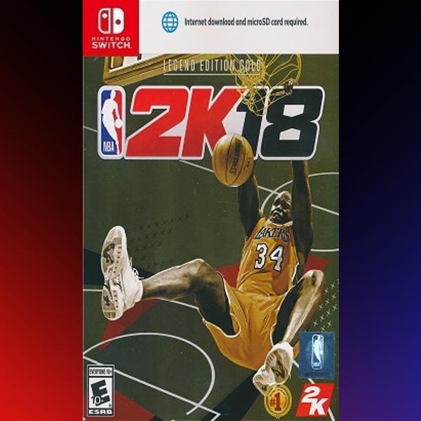 دانلود بازی NBA 2K18 Legend Edition Gold برای نینتندو سوییچ